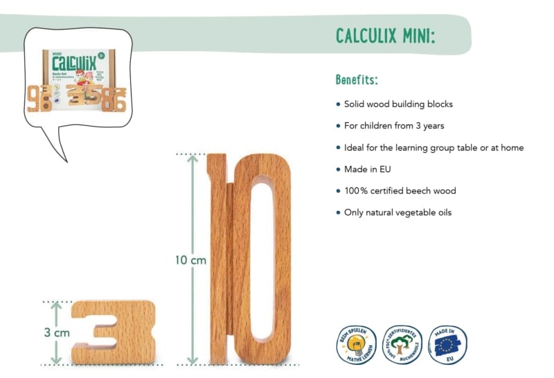 Calculix Mini Cijferblokken