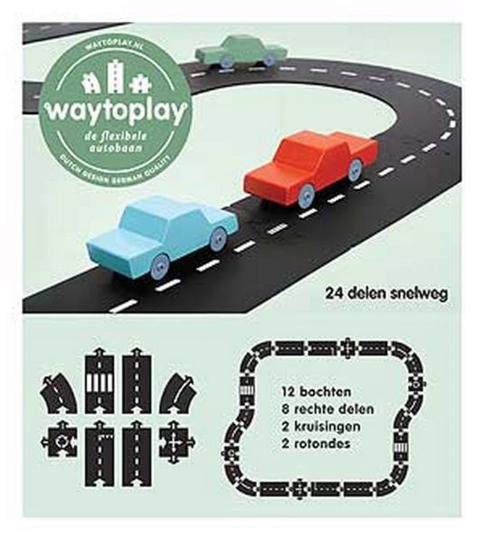 Waytoplay Autoweg 24 delig