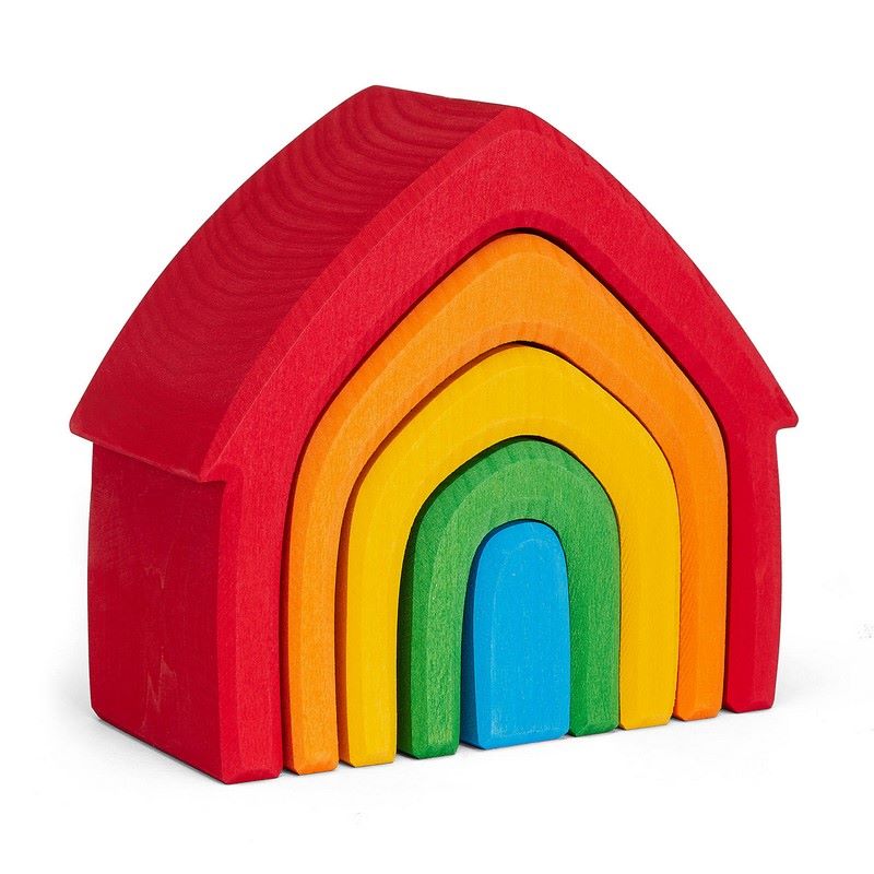 Regenboog huisje