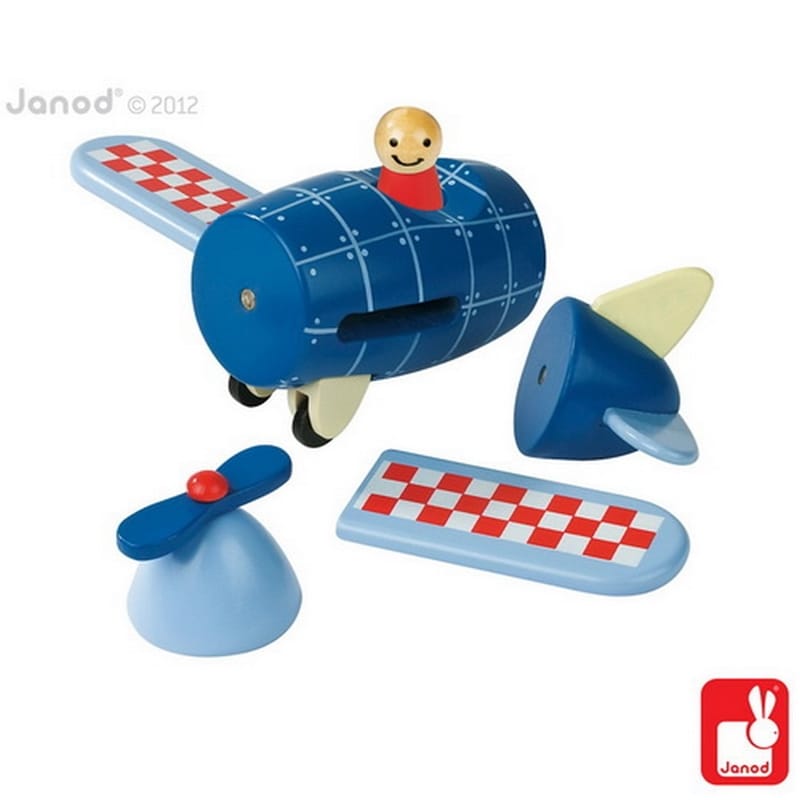 Janod magneetset Vliegtuig