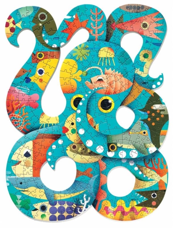 Djeco 350st puzzel Octopus