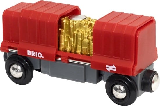 Brio Wagon met goudlading