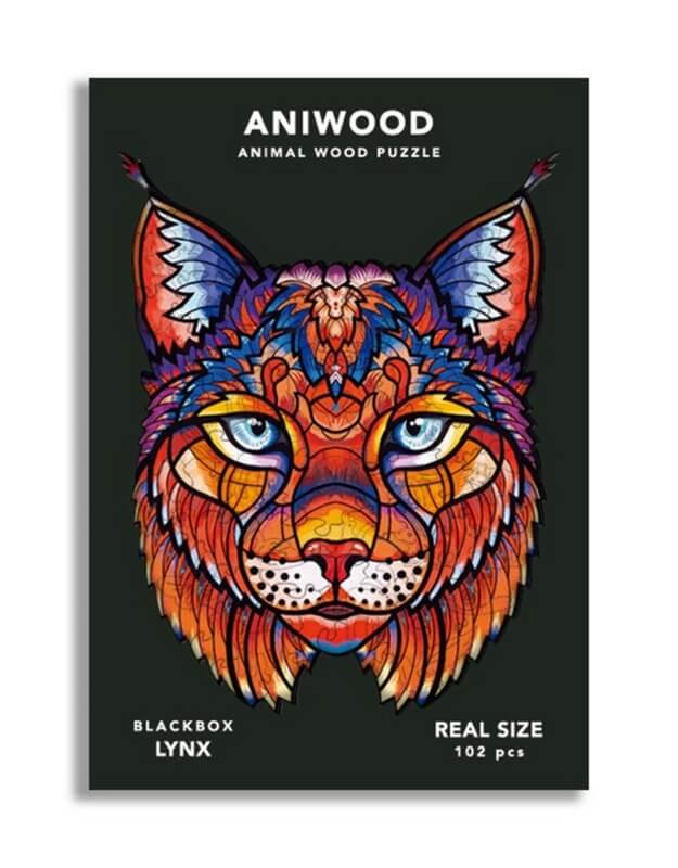 Aniwood dierpuzzel102 st. Lynx