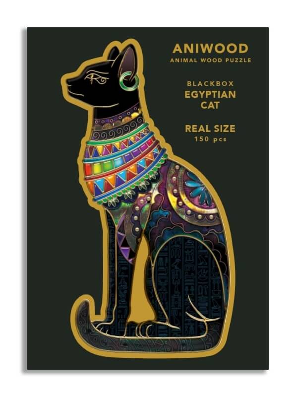 Aniwood dierpuzzel 150 st Egyptische kat