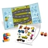 Djeco Stickerboek met herbruikbare voertuigen/dieren stickers