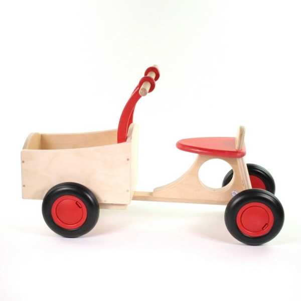 Bakfiets, rood