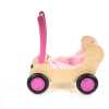 Combi poppenwagen loopwagen roze