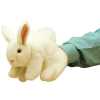 Folkmanis Handpop wit konijn